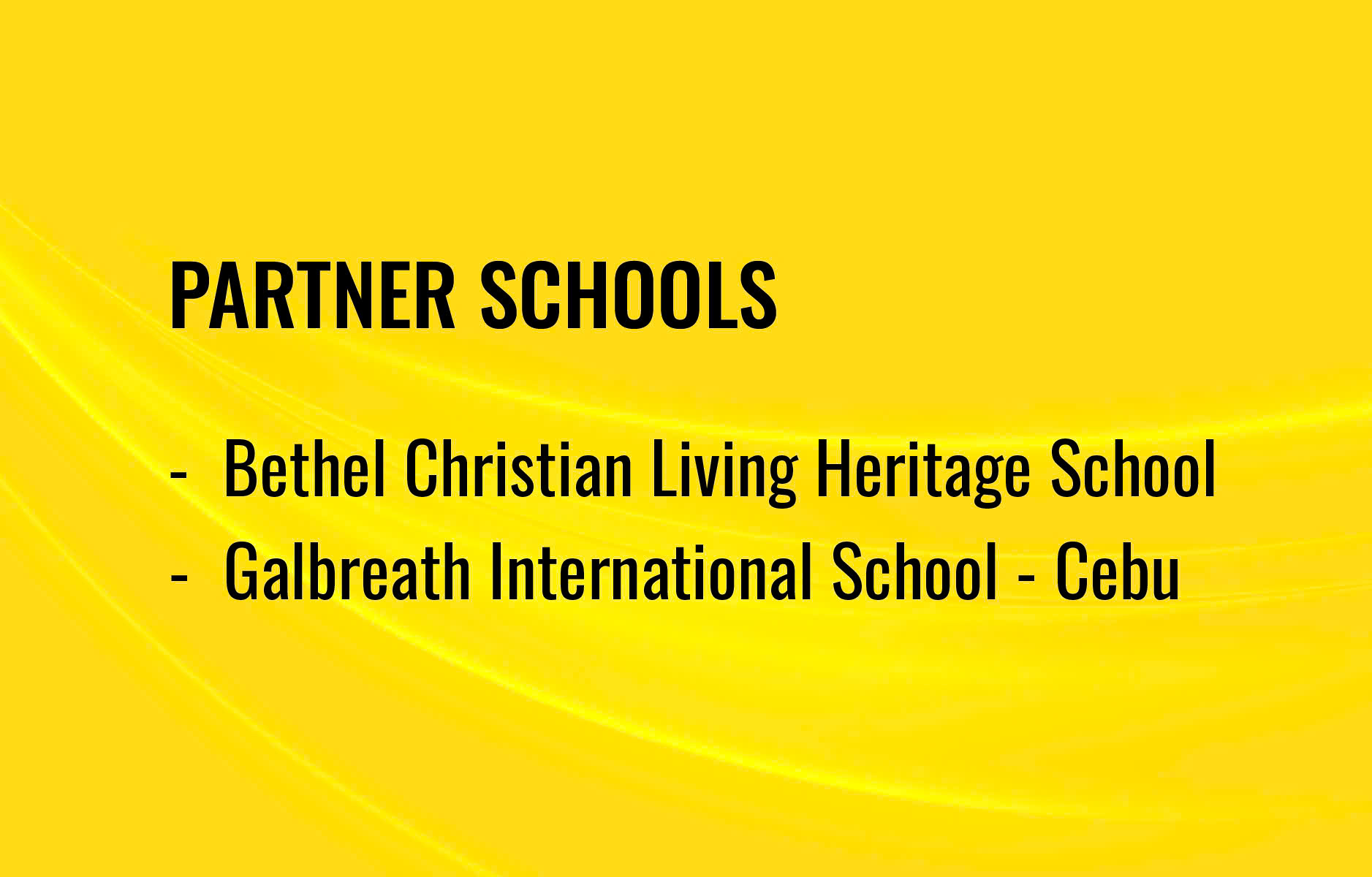 Partner schools